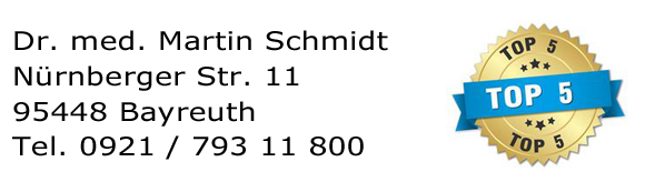 Orthopedist Bayreuth Osteopathy Bayreuth Homeopathy Bayreuth Acupuncture Bayreuth with Dr. medical Martin Schmidt Patient feedback